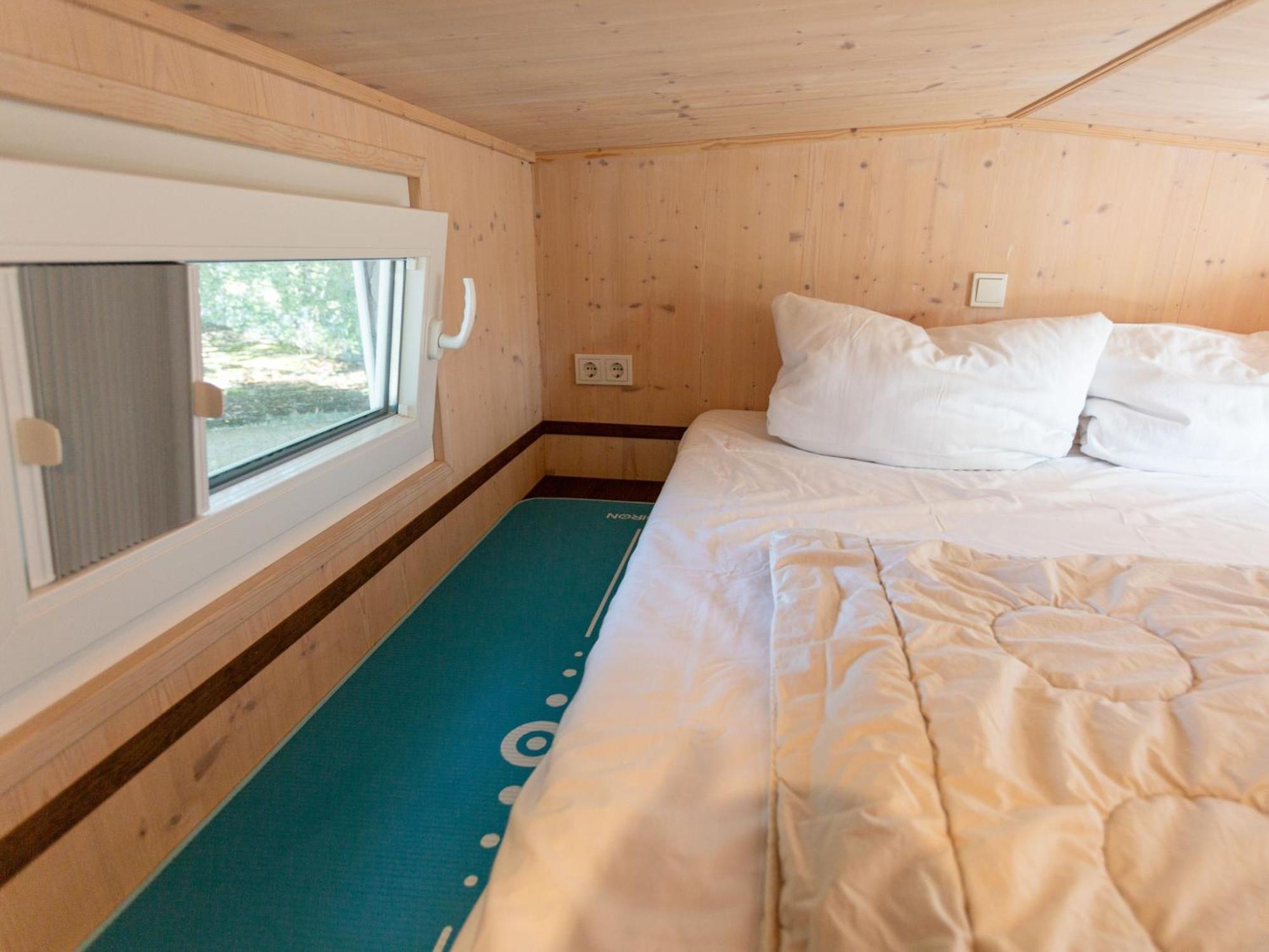 Tiny House auf der Alpaka Farm Villa Rubkow Bagian luar foto