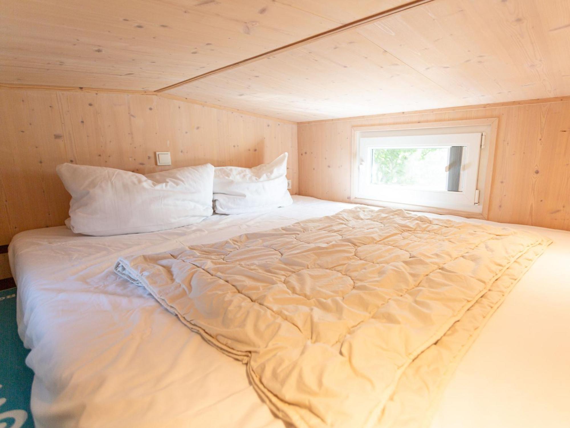 Tiny House auf der Alpaka Farm Villa Rubkow Bagian luar foto